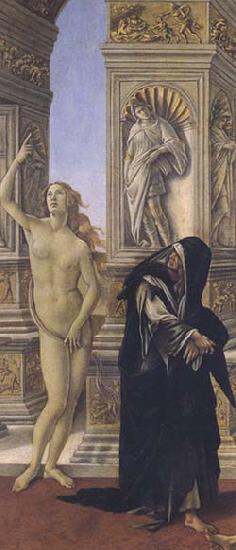 Sandro Botticelli Calumny oil painting image